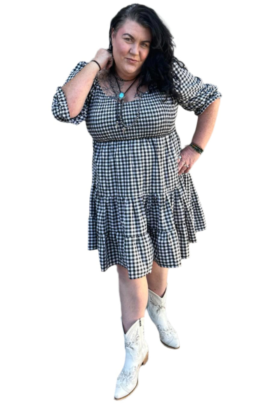 Dorothy Plaid Dress