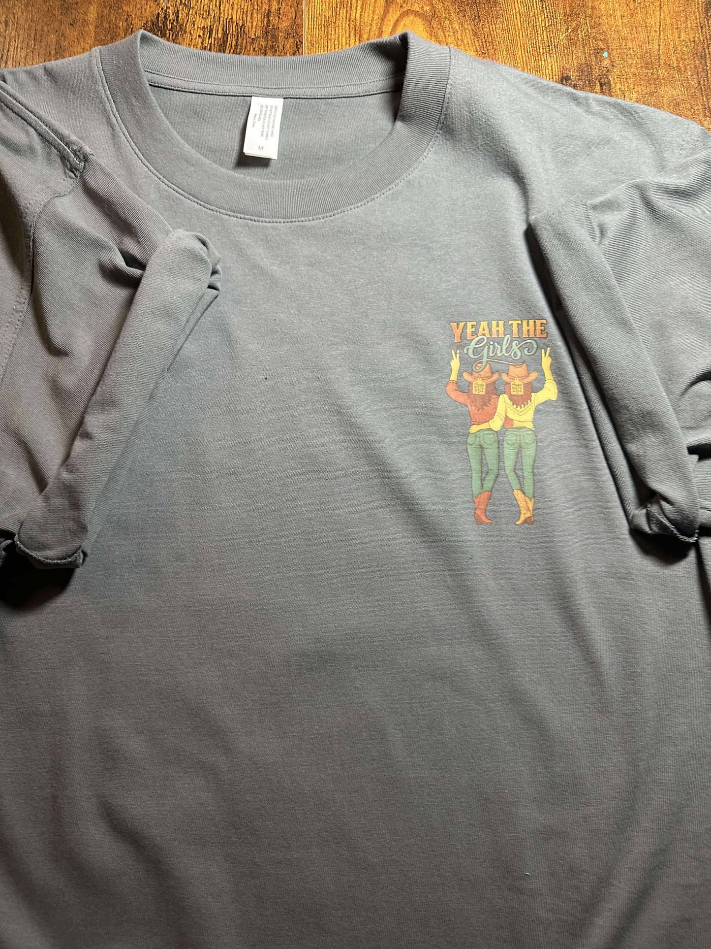 Yeah the Girls Fitted T-Shirt (Front & Back)