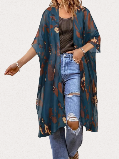 Brandi Batwing Sleeve Kimono