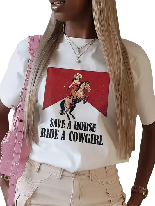 Abigail Cowgirl T-Shirt