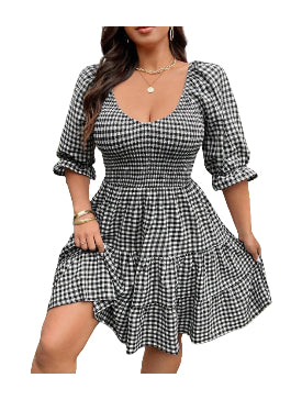 Dorothy Plaid Dress