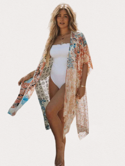 Catherine Plus Size Kimono