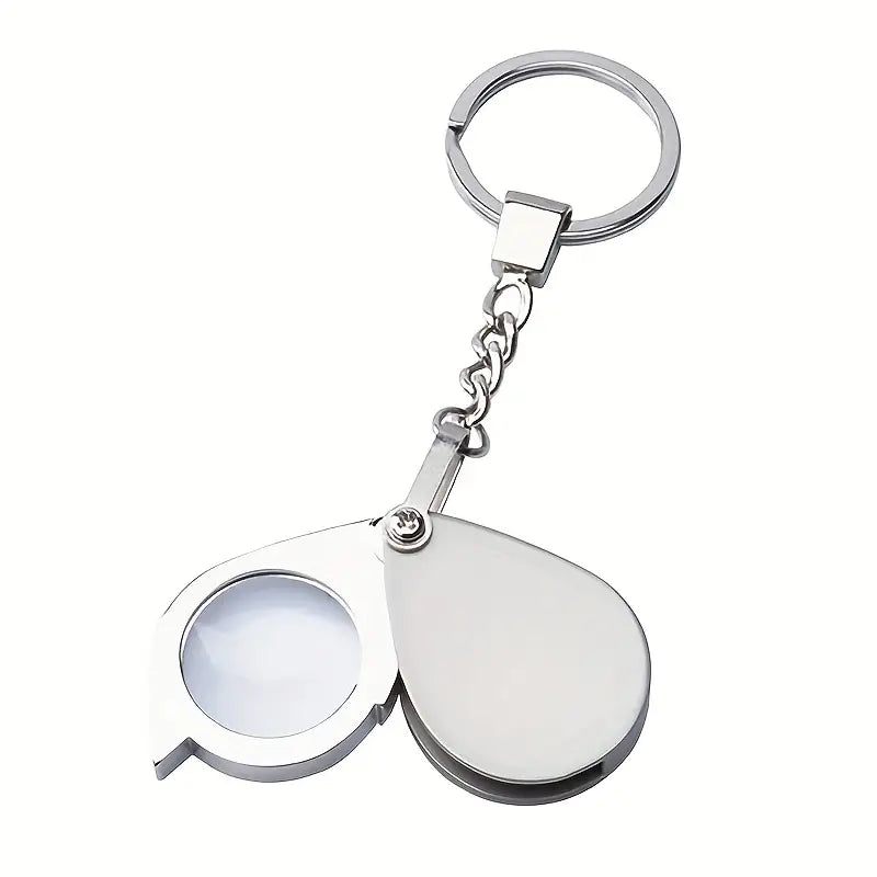 Magnifying Glass Key Ring